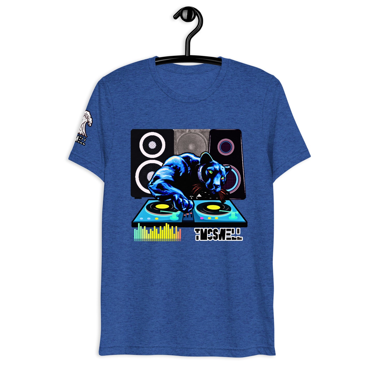 Panther Black DJ Tri-Blend T