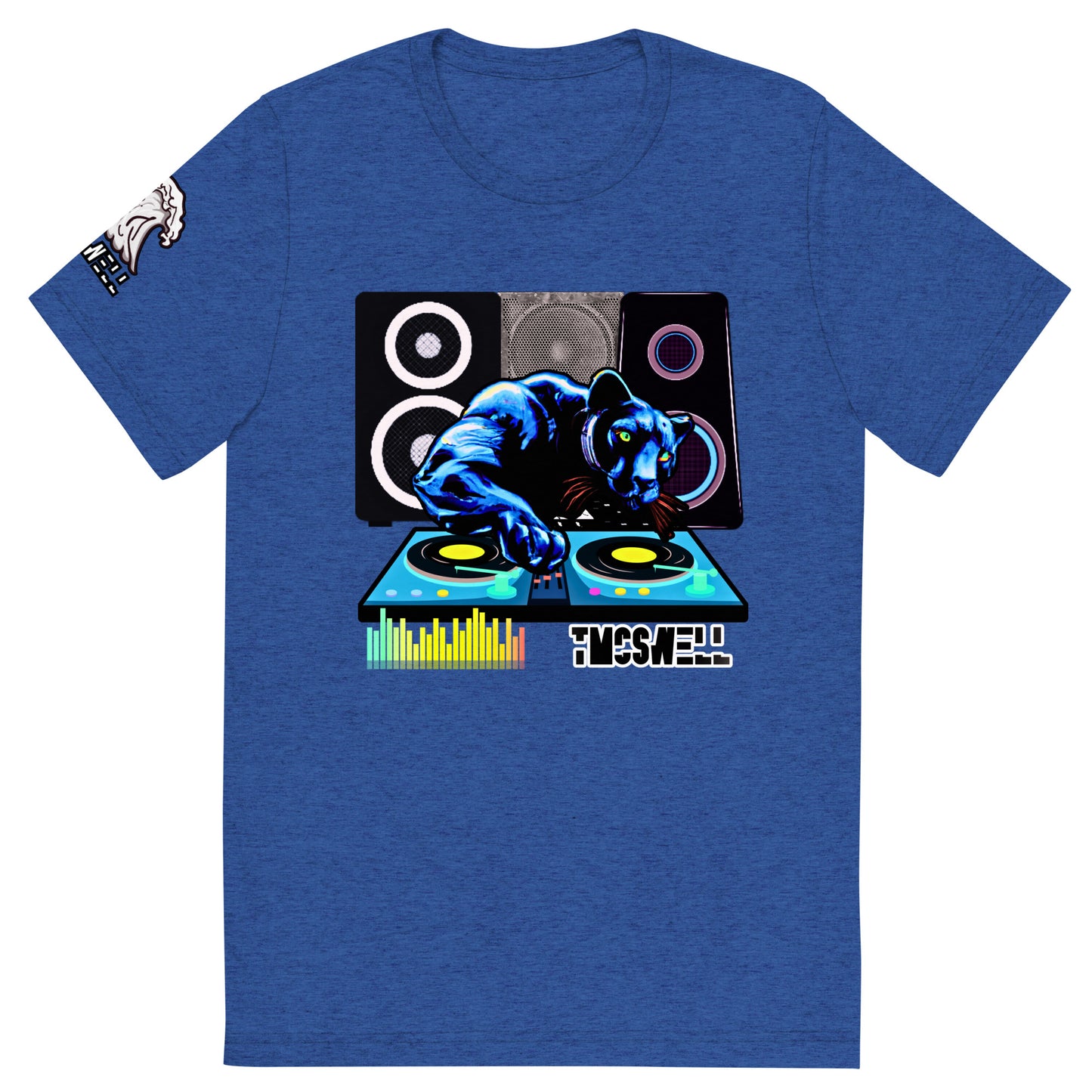 Panther Black DJ Tri-Blend T