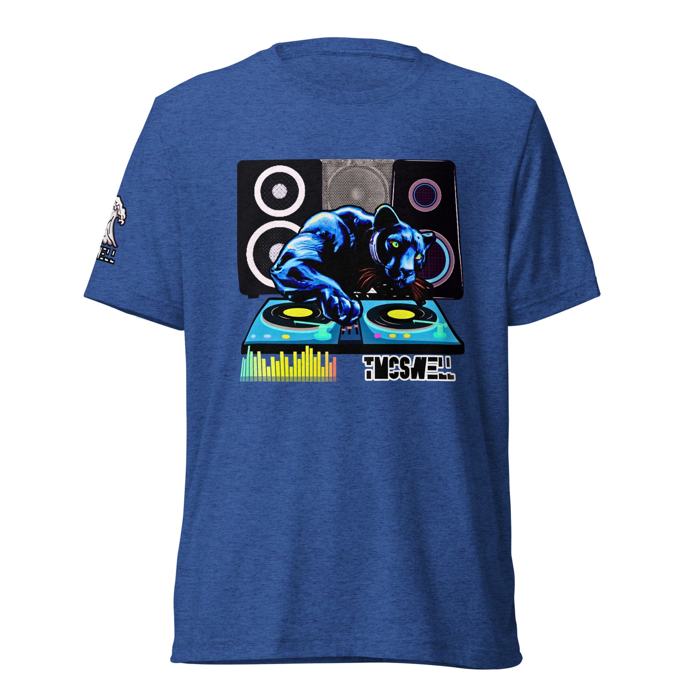 Panther Black DJ Tri-Blend T