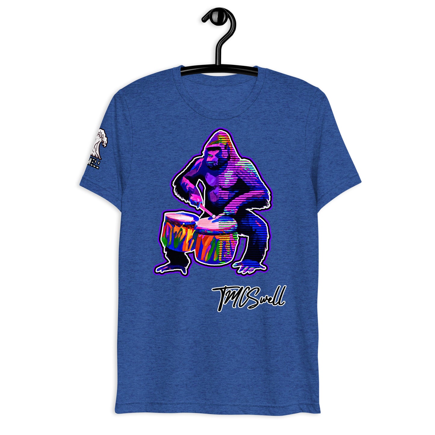 Grape G Drums Tri-Blend T