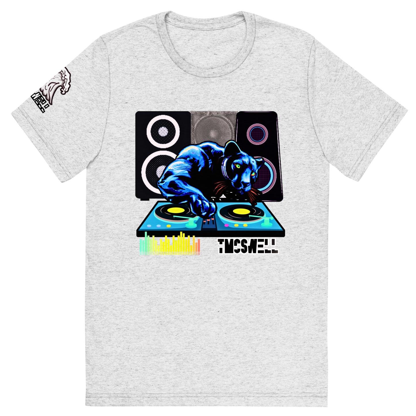 Panther Black DJ Tri-Blend T