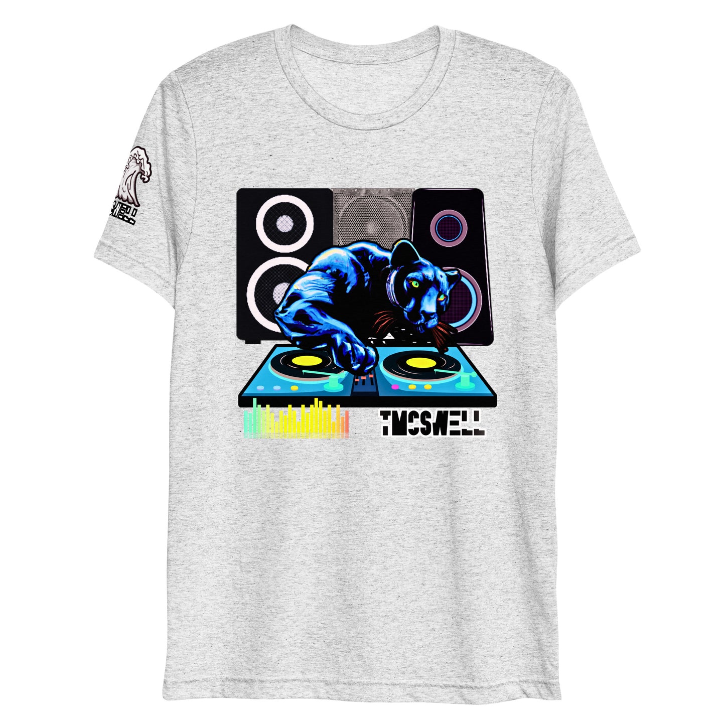 Panther Black DJ Tri-Blend T