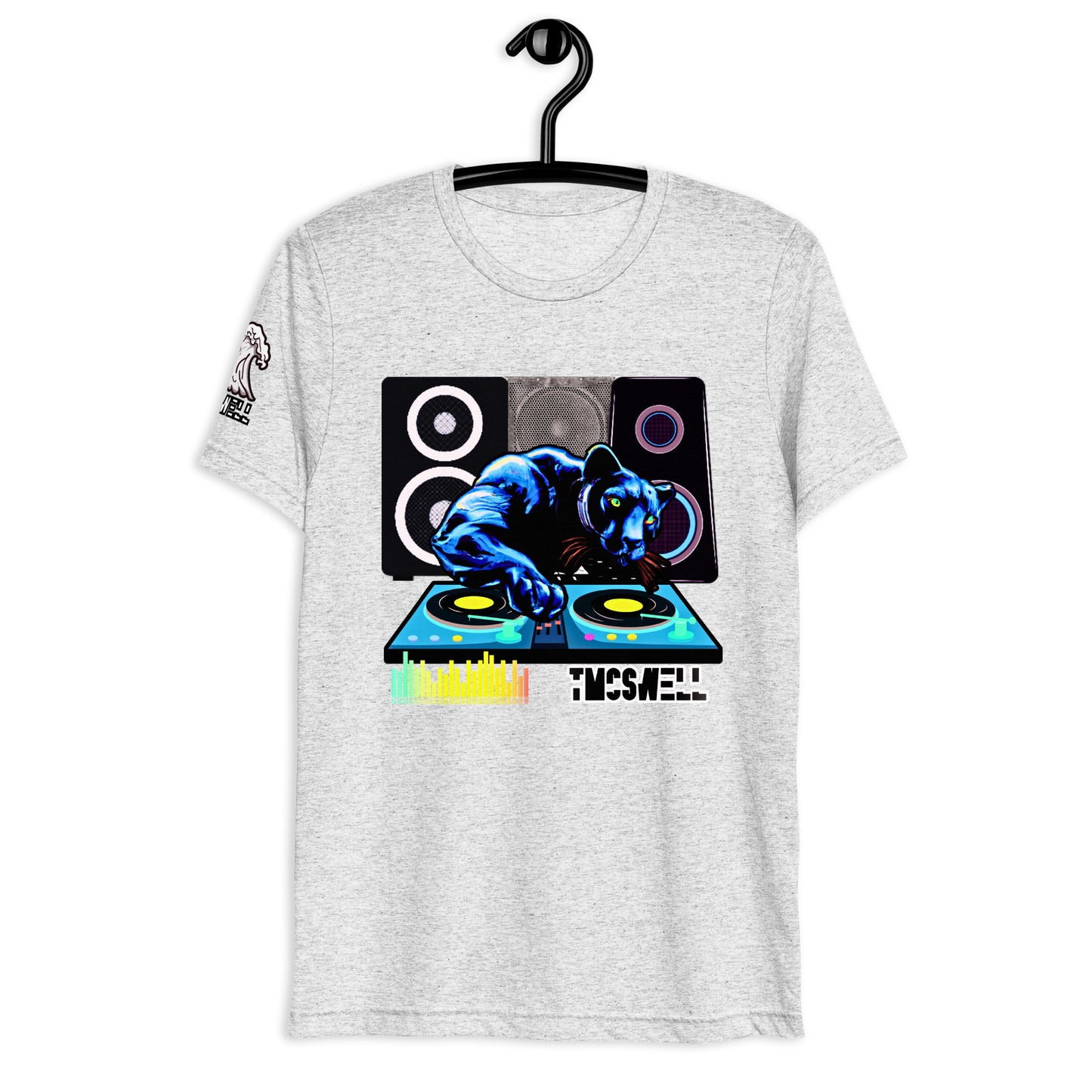 Panther Black DJ Tri-Blend T