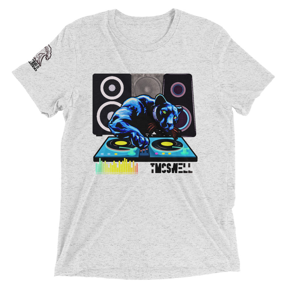 Panther Black DJ Tri-Blend T