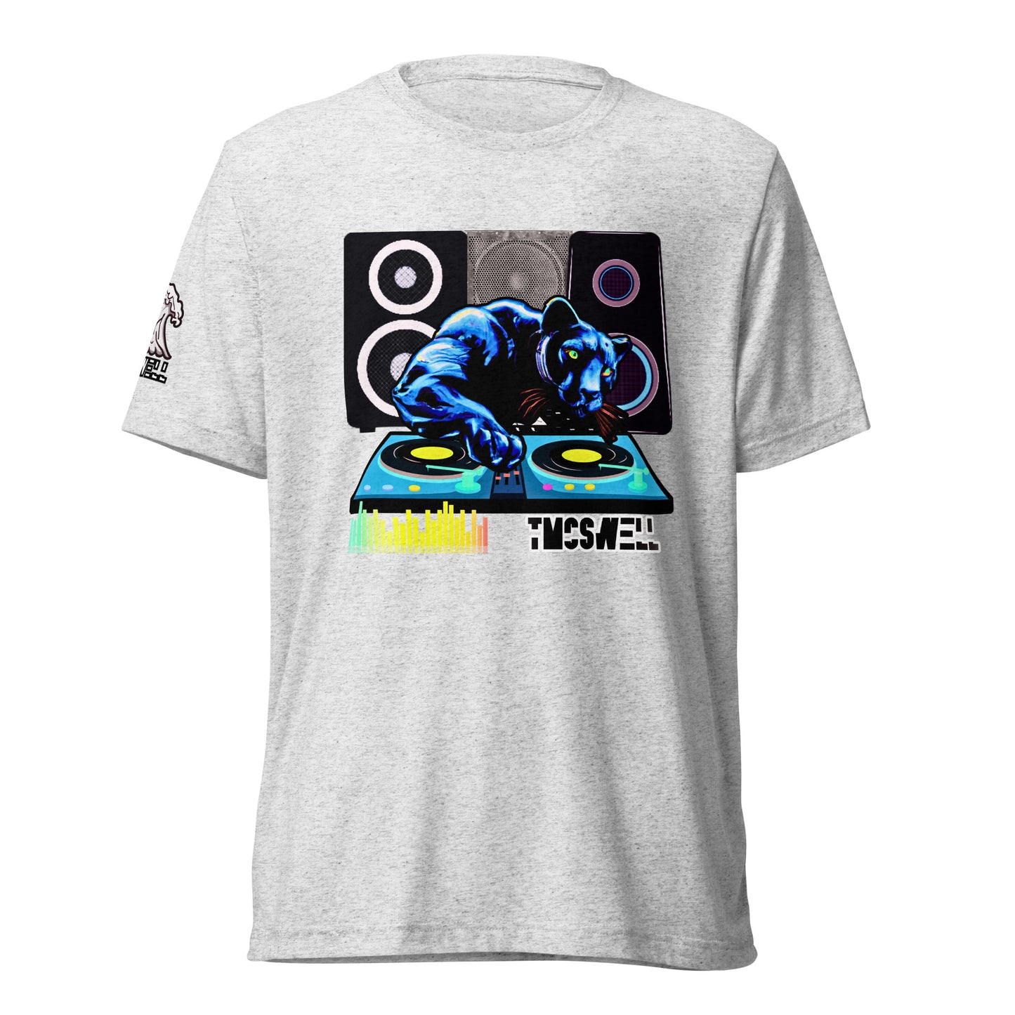 Panther Black DJ Tri-Blend T