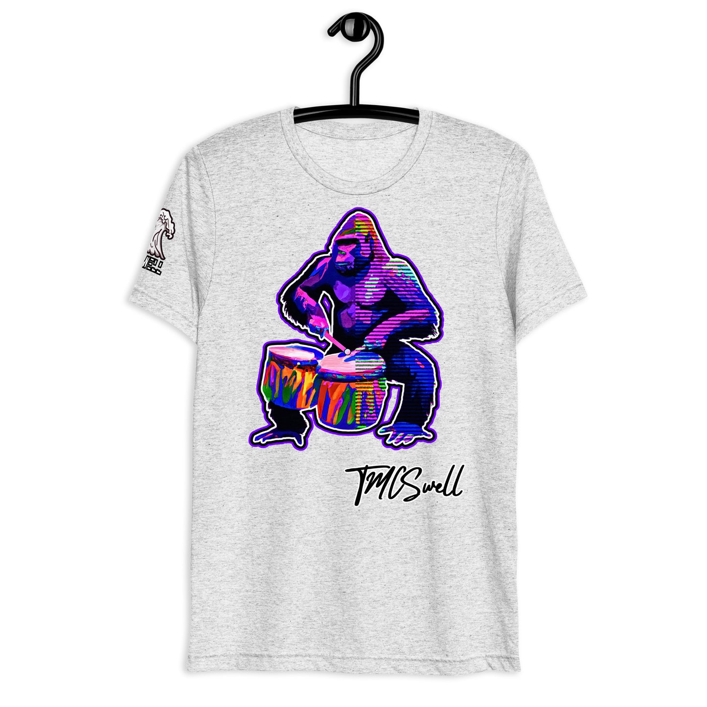 Grape G Drums Tri-Blend T
