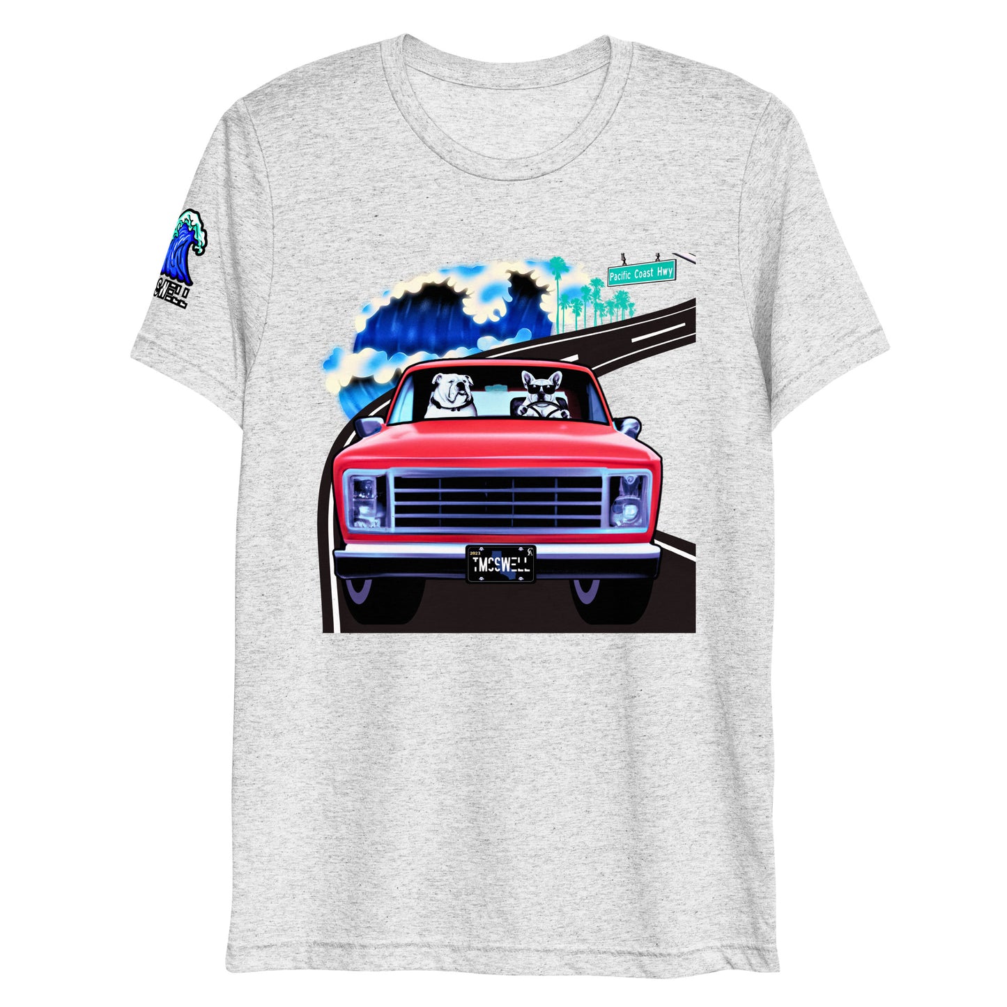 Bigswell Dogs Tri-Blend T