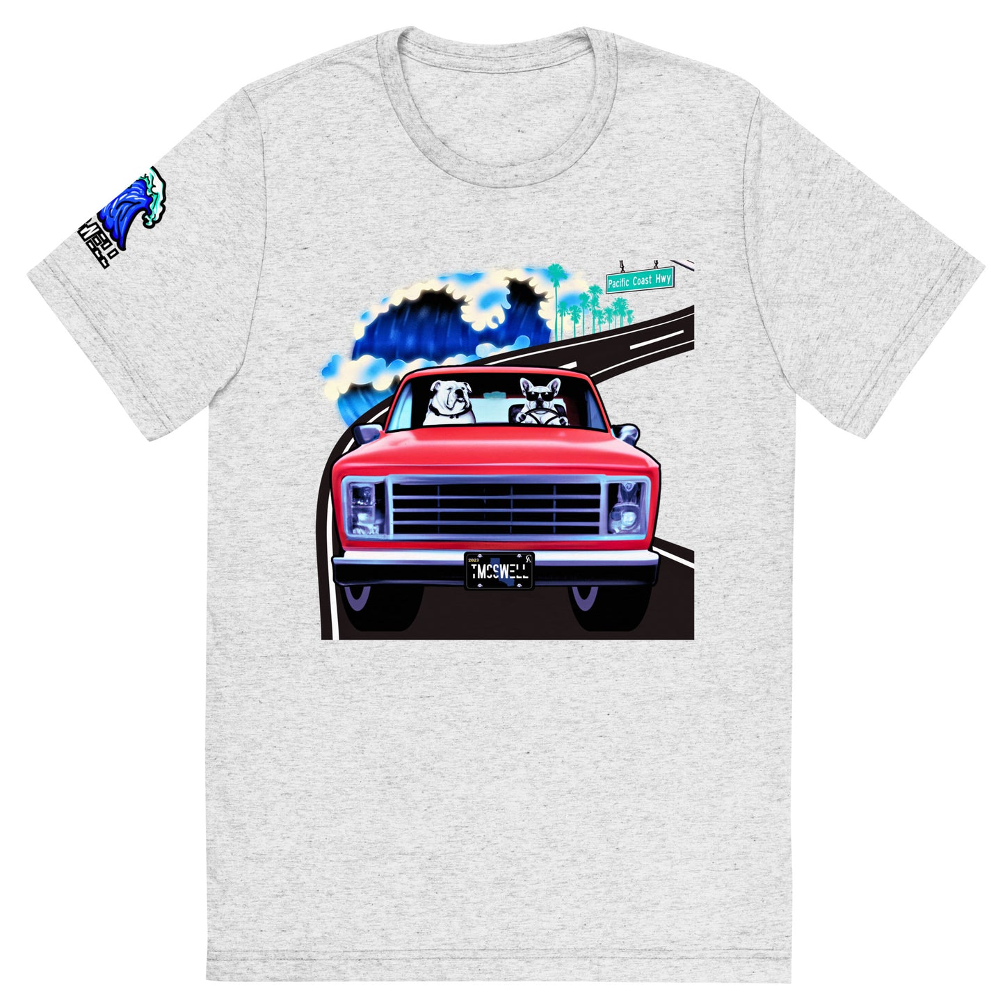 Bigswell Dogs Tri-Blend T