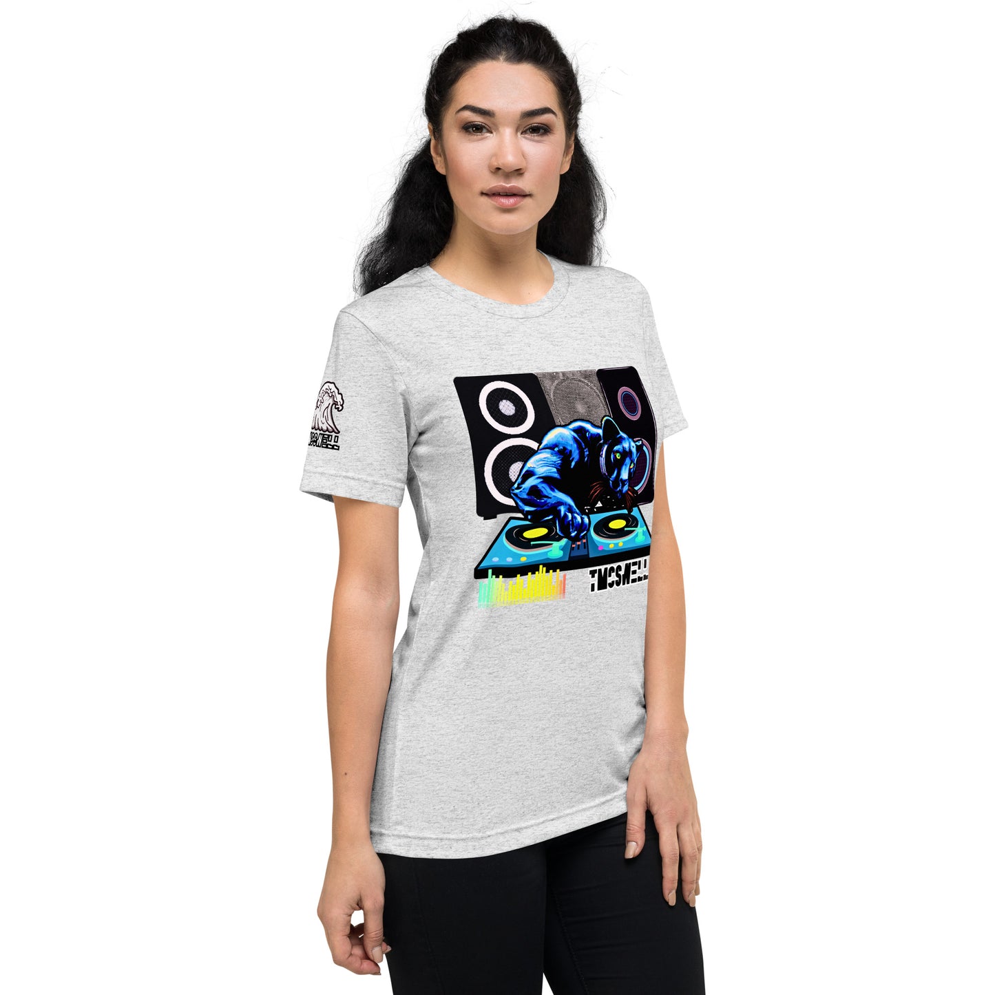 Panther Black DJ Tri-Blend T